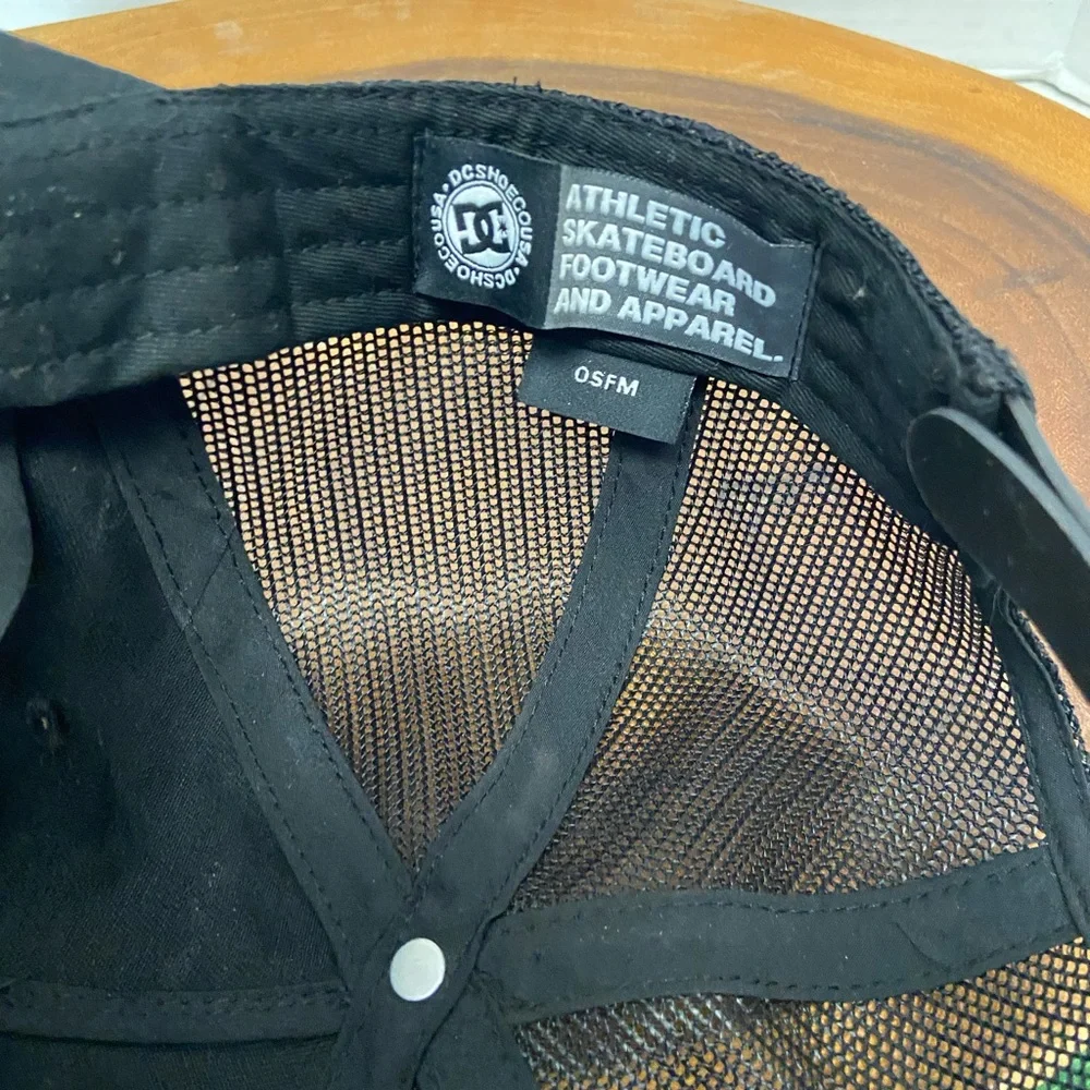 DC Shoes Black Patch Trucker
